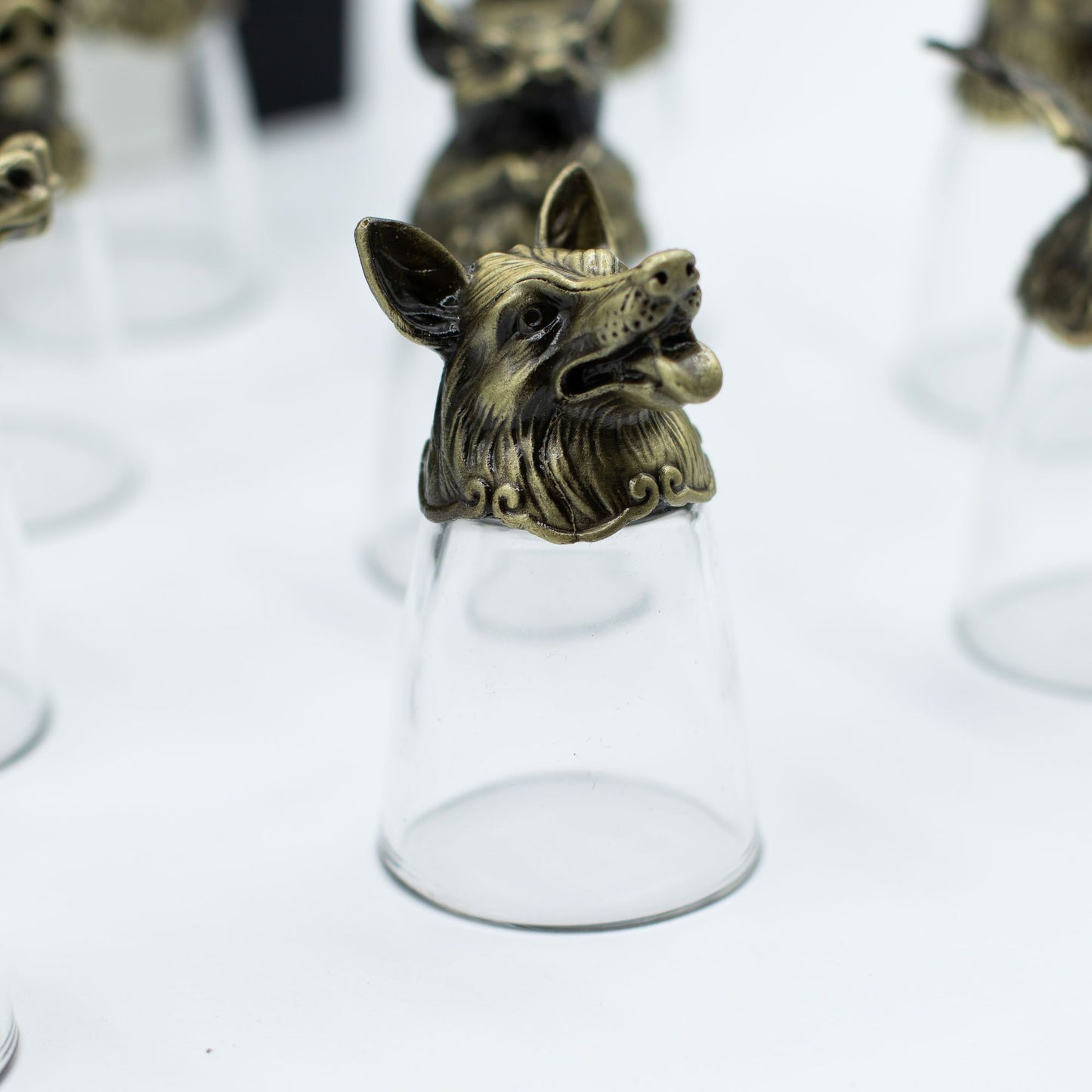 Forest & Mystical Creatures Glass Gift Set of 12 | 25ml | Novelty Barware | New