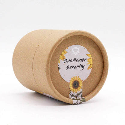 Sunflower Serenity Aromatherapy Bath Bomb Set | Chamomile and Grapefruit | Eco Tube | Handmade UK | New