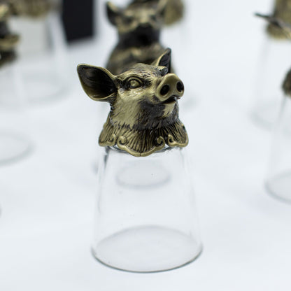 Forest & Mystical Creatures Glass Gift Set of 12 | 25ml | Novelty Barware | New