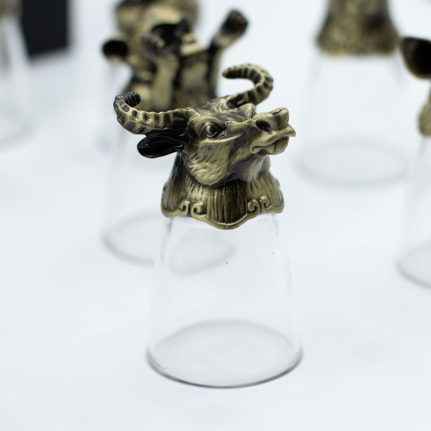 Forest & Mystical Creatures Glass Gift Set of 12 | 25ml | Novelty Barware | New