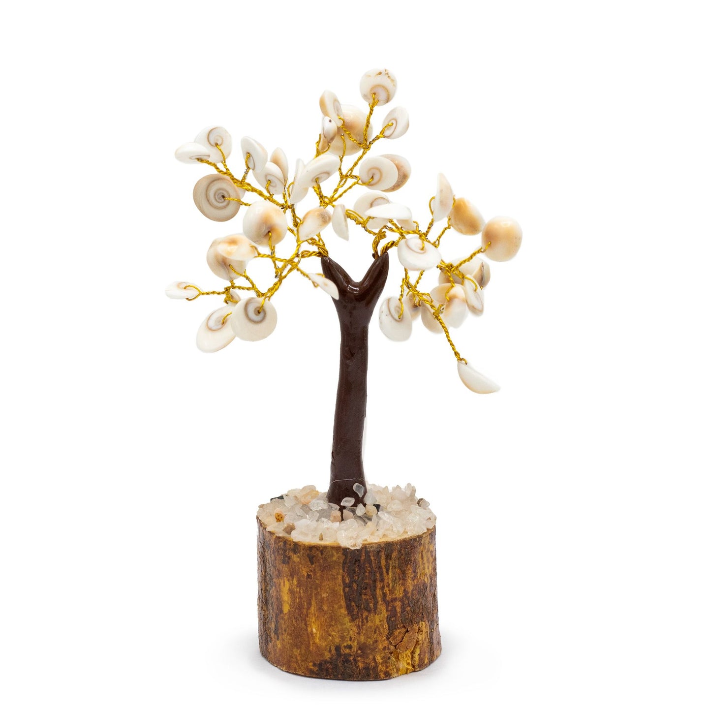 Gomati Chakra Circle Stone Tree | Medium | 45 Stones | 15x10cm | New