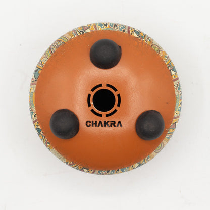 Multi Coloured Steel Tongue Drum | 8-Tone Hapi Drum | 13x9cm | Tempered Steel | New