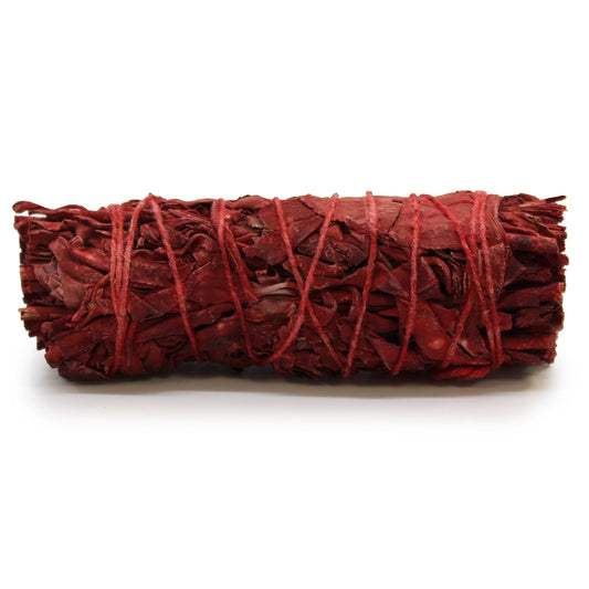 Dragon's Blood Smudge Stick 10cm | Secret Santa Gift | Resin-Infused Mini Bundle