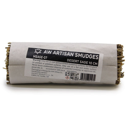 Desert Sage Smudge Stick 10cm | Hiker Gift | Wild Sagebrush Bundle
