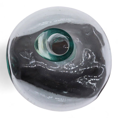 Molten Glass Mini Decanter on Driftwood | Handmade in Bali | 20cm | 20x14x10cm | New