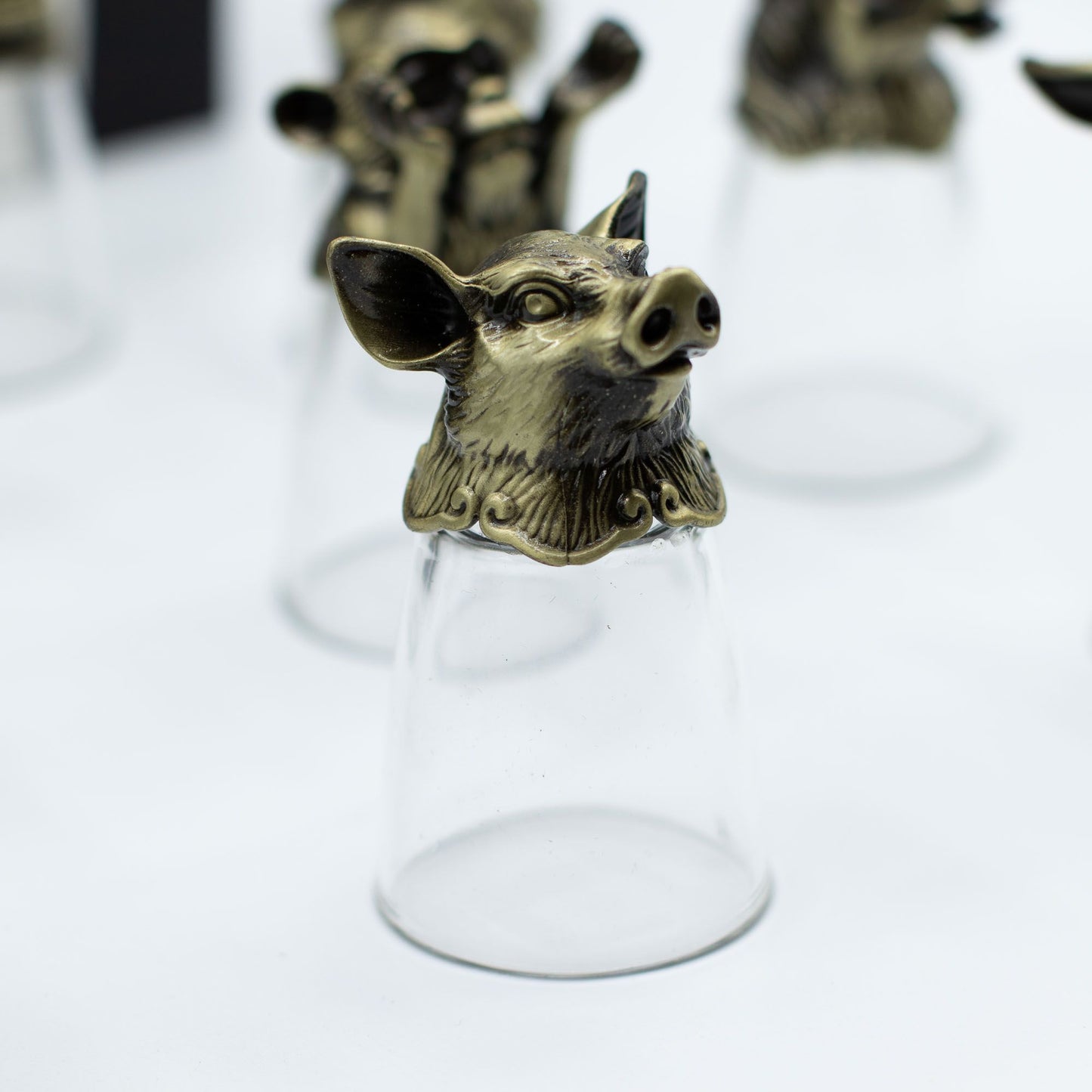 Forest & Mystical Creatures Glass Gift Set of 12 | 25ml | Novelty Barware | New