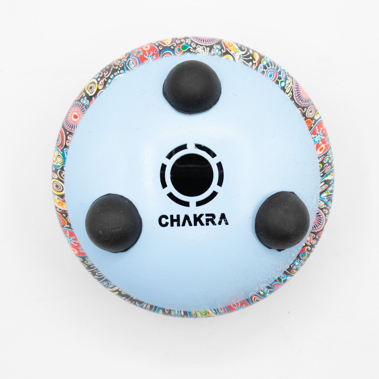 Om Mandala Steel Tongue Drum | 8-Tone Hapi Drum | 13x9cm | Tempered Steel | New