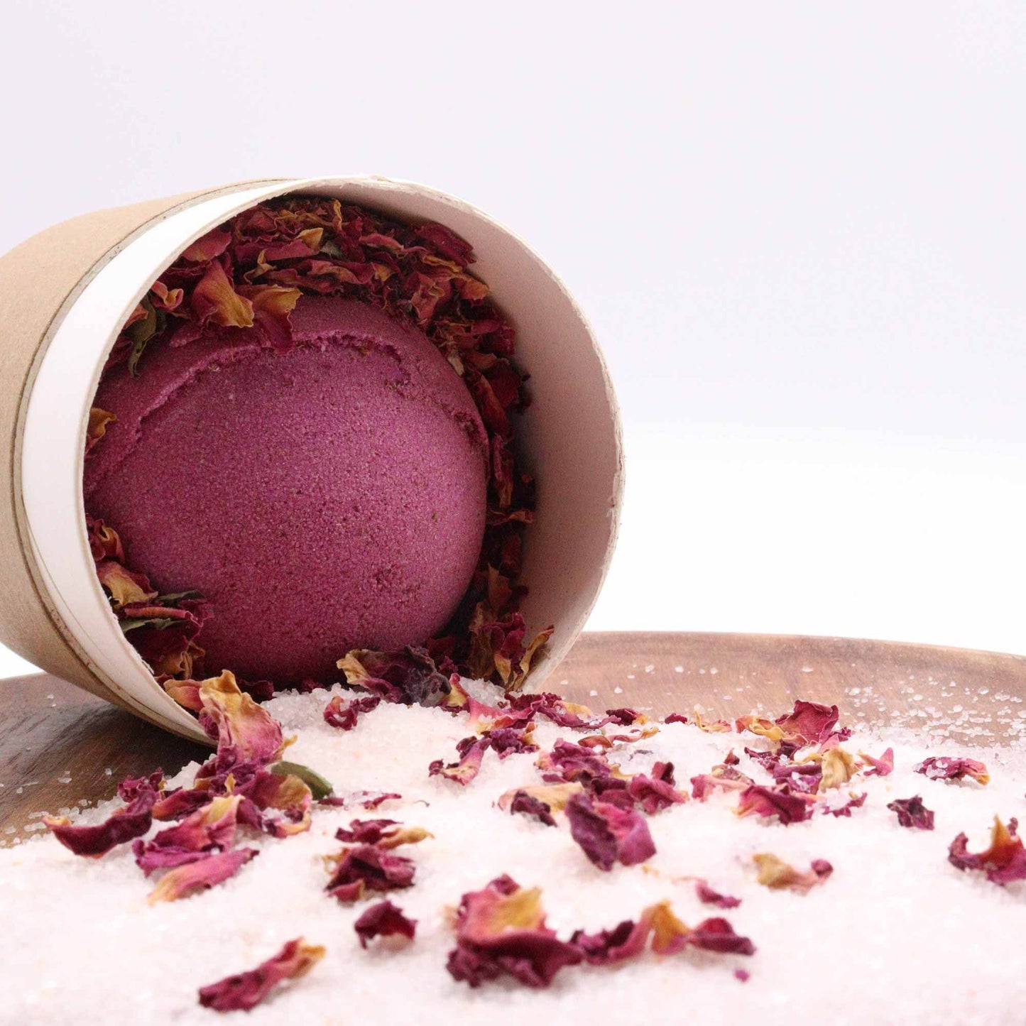 Cupid's Self Care Aromatherapy Bath Bomb Set | Ylang Ylang and Ginger | Eco Tube | Handmade UK | New