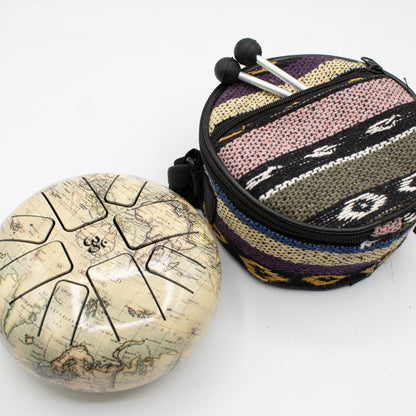 Atlas Steel Tongue Drum | 8-Tone Hapi Drum | 14x7cm | Tempered Steel | New