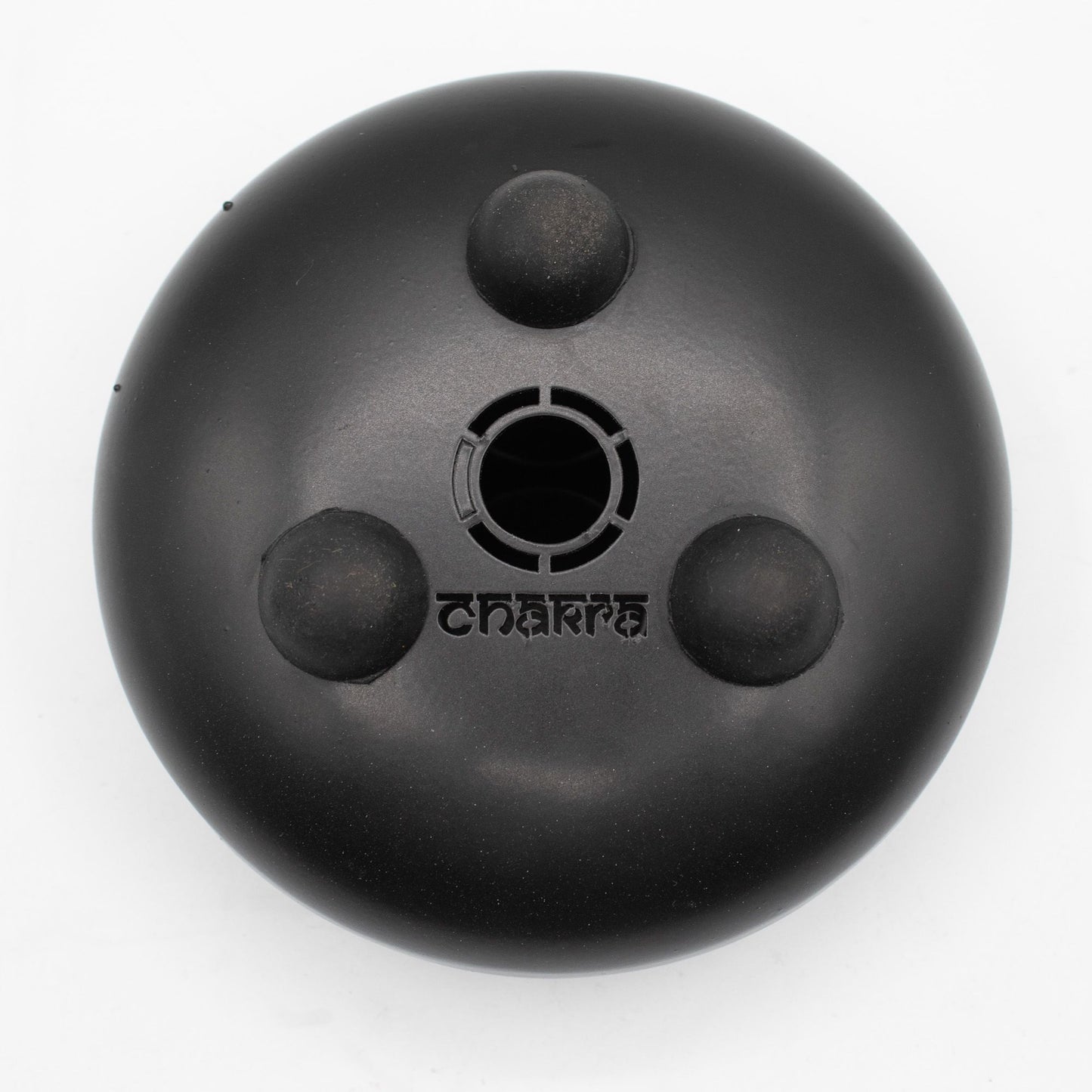 Black Chakra Steel Tongue Drum | 8-Tone Hapi Drum | 14x7cm | Tempered Steel | New