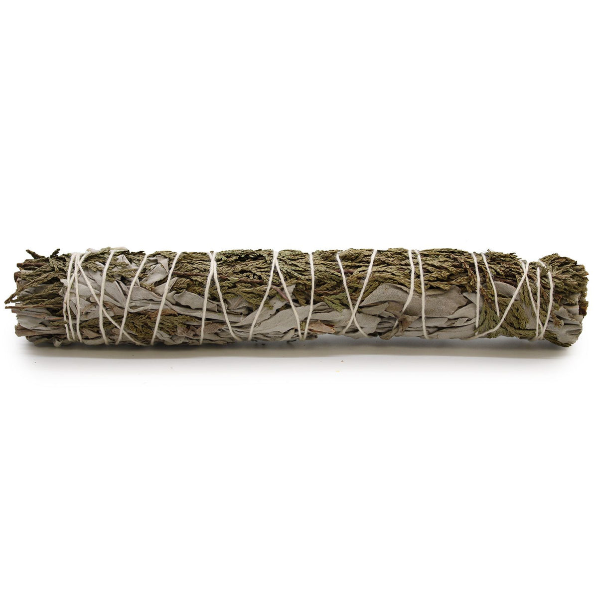 White Sage & Cedar Smudge Stick 22cm | Housewarming Gift | Large Woody Bundle