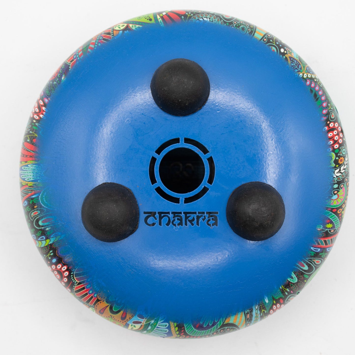 Mandala Leaf Steel Tongue Drum | 8-Tone Hapi Drum | 14x7cm | Tempered Steel | New