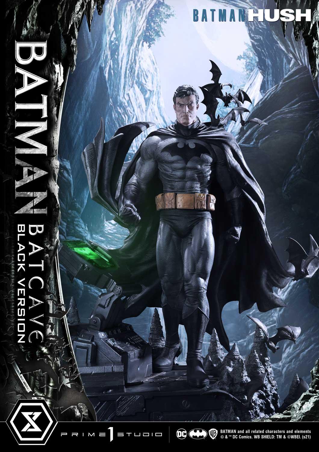 Prime 1 Studio 1/3 Scale Batman Hush Batcave Black Version | Museum Masterline Figurine 87.8cm