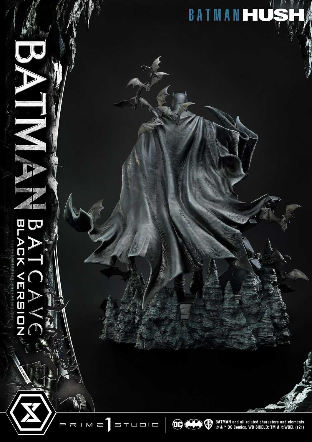 Prime 1 Studio 1/3 Scale Batman Hush Batcave Black Version | Museum Masterline Figurine 87.8cm