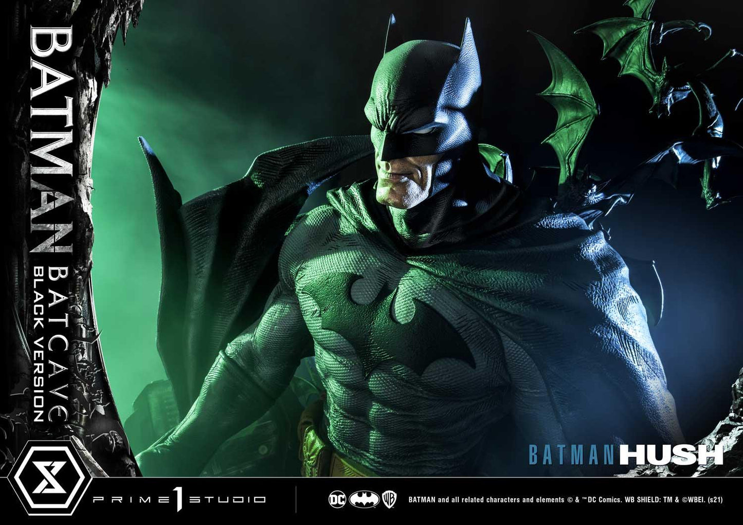 Prime 1 Studio 1/3 Scale Batman Hush Batcave Black Version | Museum Masterline Figurine 87.8cm