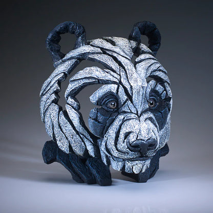 Giant Panda Bust Sculpture | Edge Sculpture Matt Buckley Hand-Painted Marble Resin 27cm