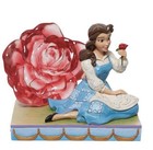 Disney Traditions Beauty & the Beast Belle with Rose Figurine | Jim Shore | 6011924 | New