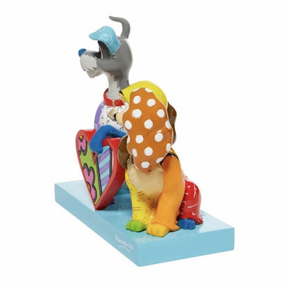 Disney Britto Lady & The Tramp Figurine | Limited Edition 65th Anniversary | 6008528 | New