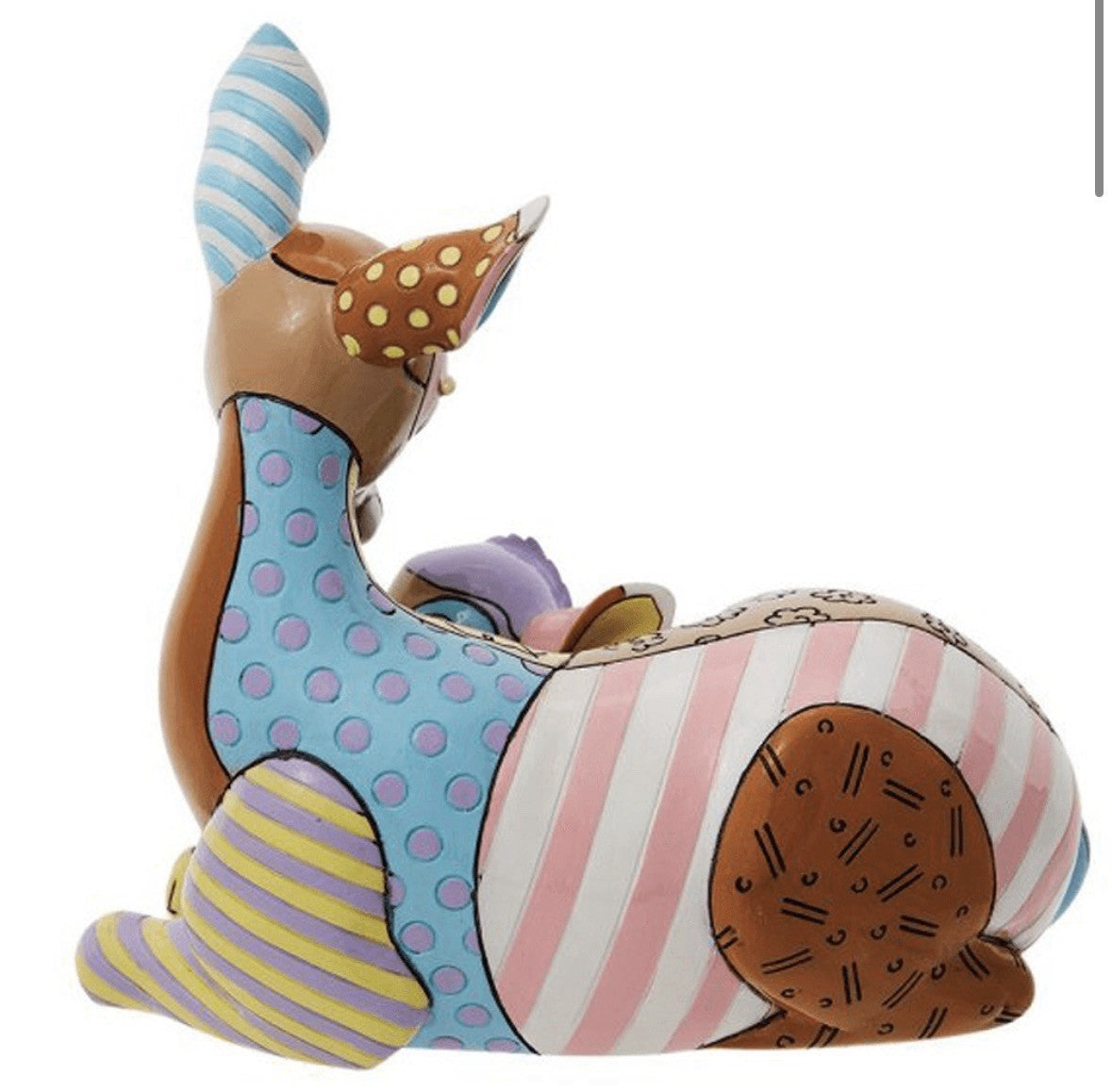 Disney by Britto Bambi & Mother Figurine | Hand-Painted Resin | 6010318 | New