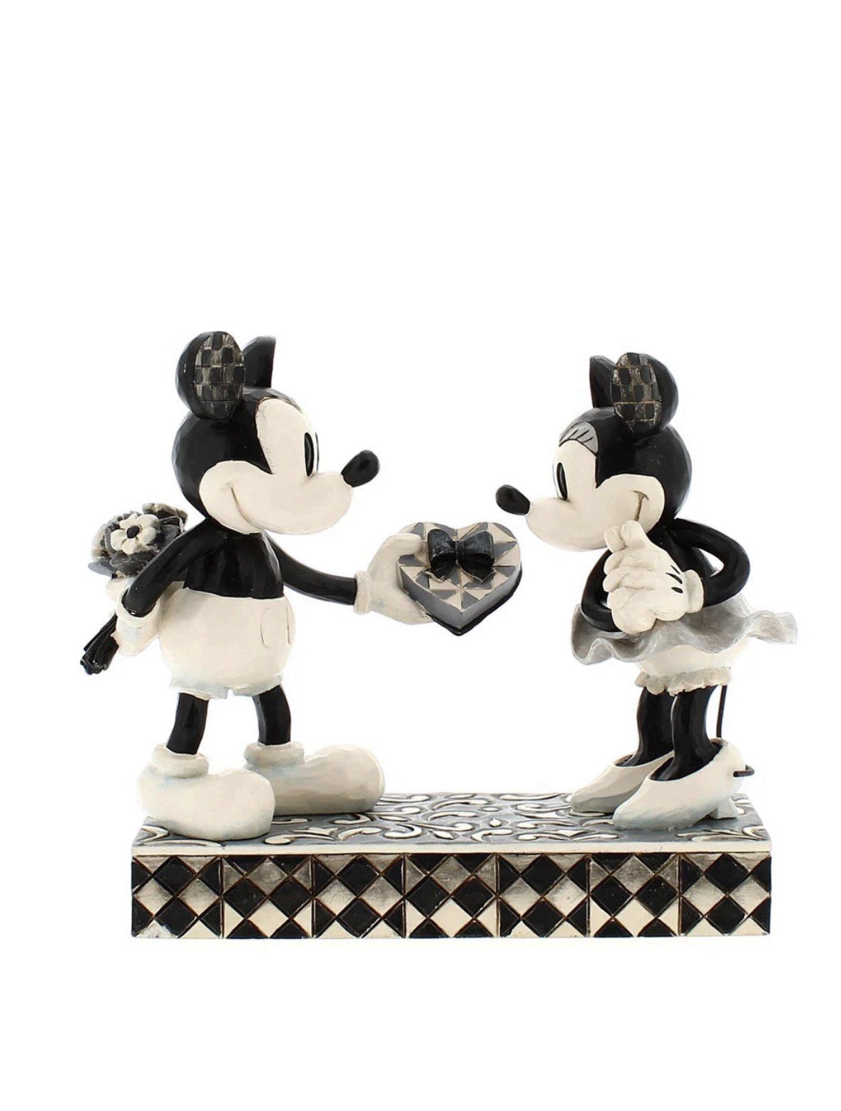 Disney Traditions Real Sweetheart Mickey & Minnie Mouse Figurine | Jim Shore | 15cm | New