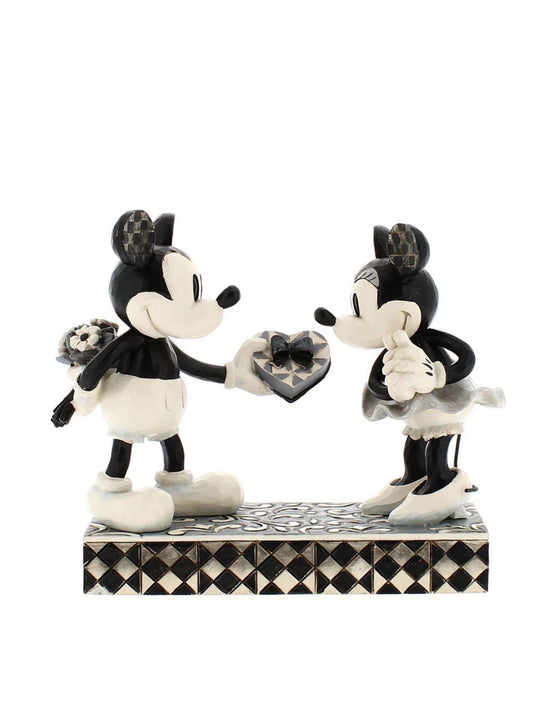 Disney Traditions Real Sweetheart Mickey & Minnie Mouse Figurine | Jim Shore | 15cm | New