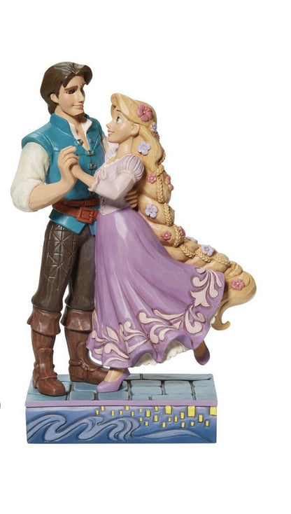 Disney Traditions Rapunzel & Flynn Rider Figurine | Jim Shore My New Dream Tangled Love 19cm 6013071
