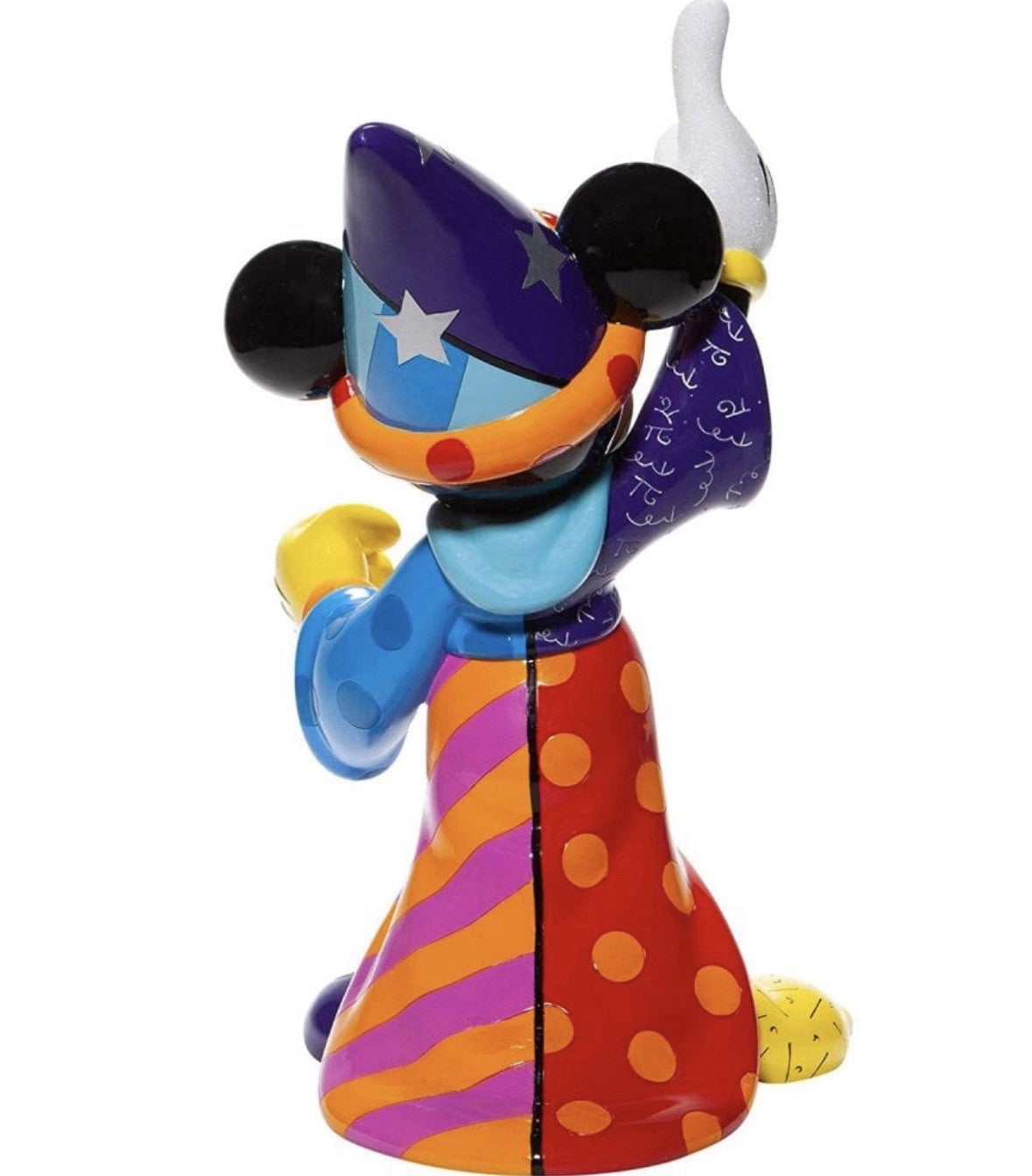 Enesco Disney by Britto Sorcerer Mickey Mouse Figurine | Fantasia 80th Anniversary | 40cm | Hand-Painted Resin
