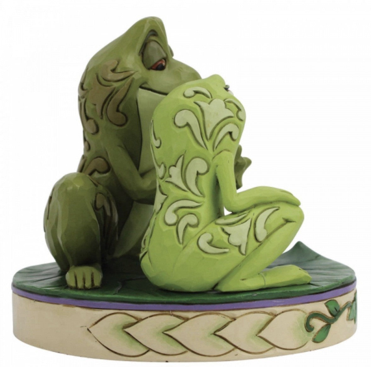 Disney Traditions Amorous Amphibians Tiana & Naveen Frogs Figurine | Jim Shore | 6005960 | New