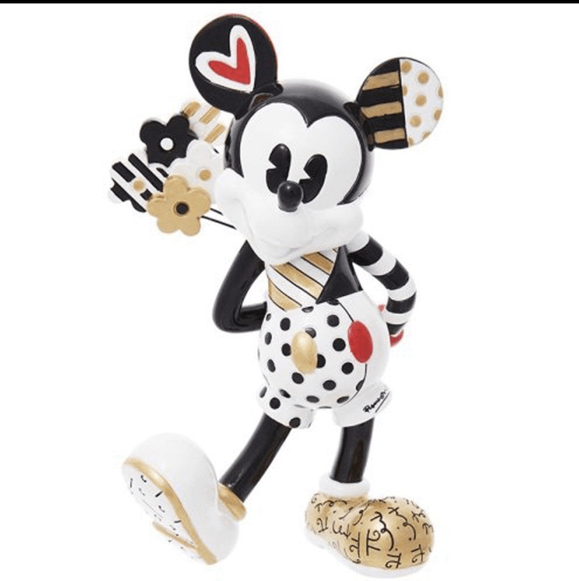 Disney by Britto Mickey Mouse Midas Figurine | Hand-Painted Resin | 6010306 | New