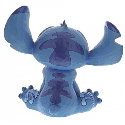 Disney Traditions Stitch Lilo & Stitch Large Figurine | Jim Shore Big Trouble Statement Big Fig 38cm