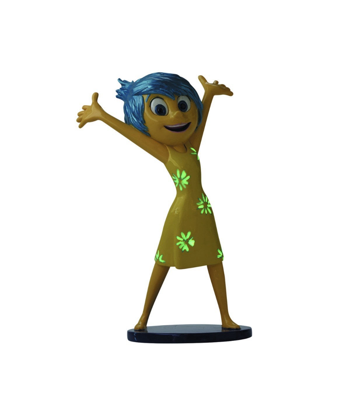 Disney Showcase Inside Out Joy Glow-in-the-Dark Figurine | 4051219 | New