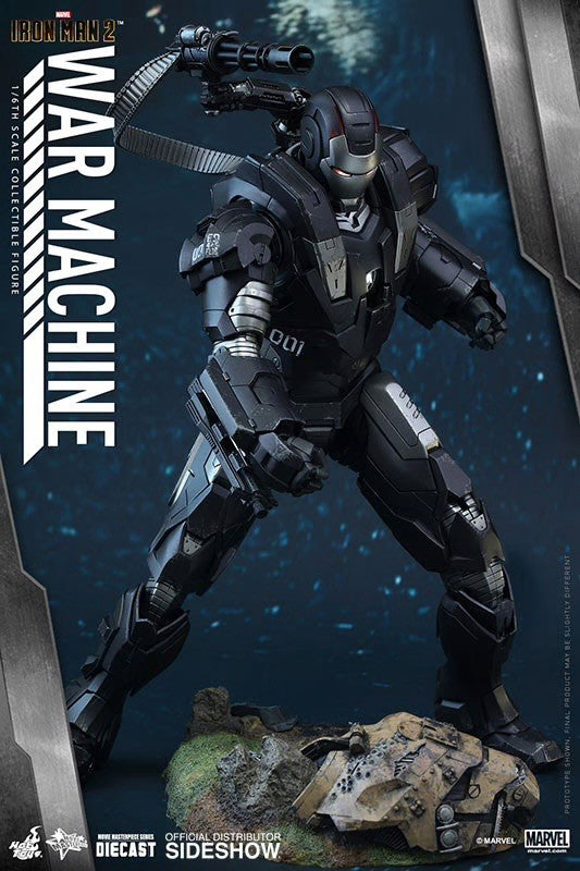 Hot Toys War Machine Diecast MMS331D13 | Iron Man 2 Movie Masterpiece | 1:6 Scale | First Issue | Mint Unopened