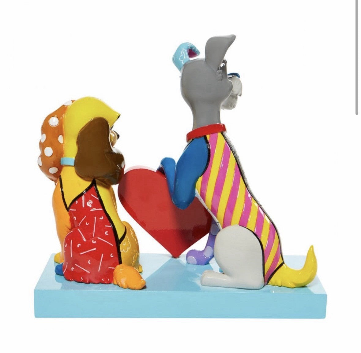 Disney Britto Lady & The Tramp Figurine | Limited Edition 65th Anniversary | 6008528 | New