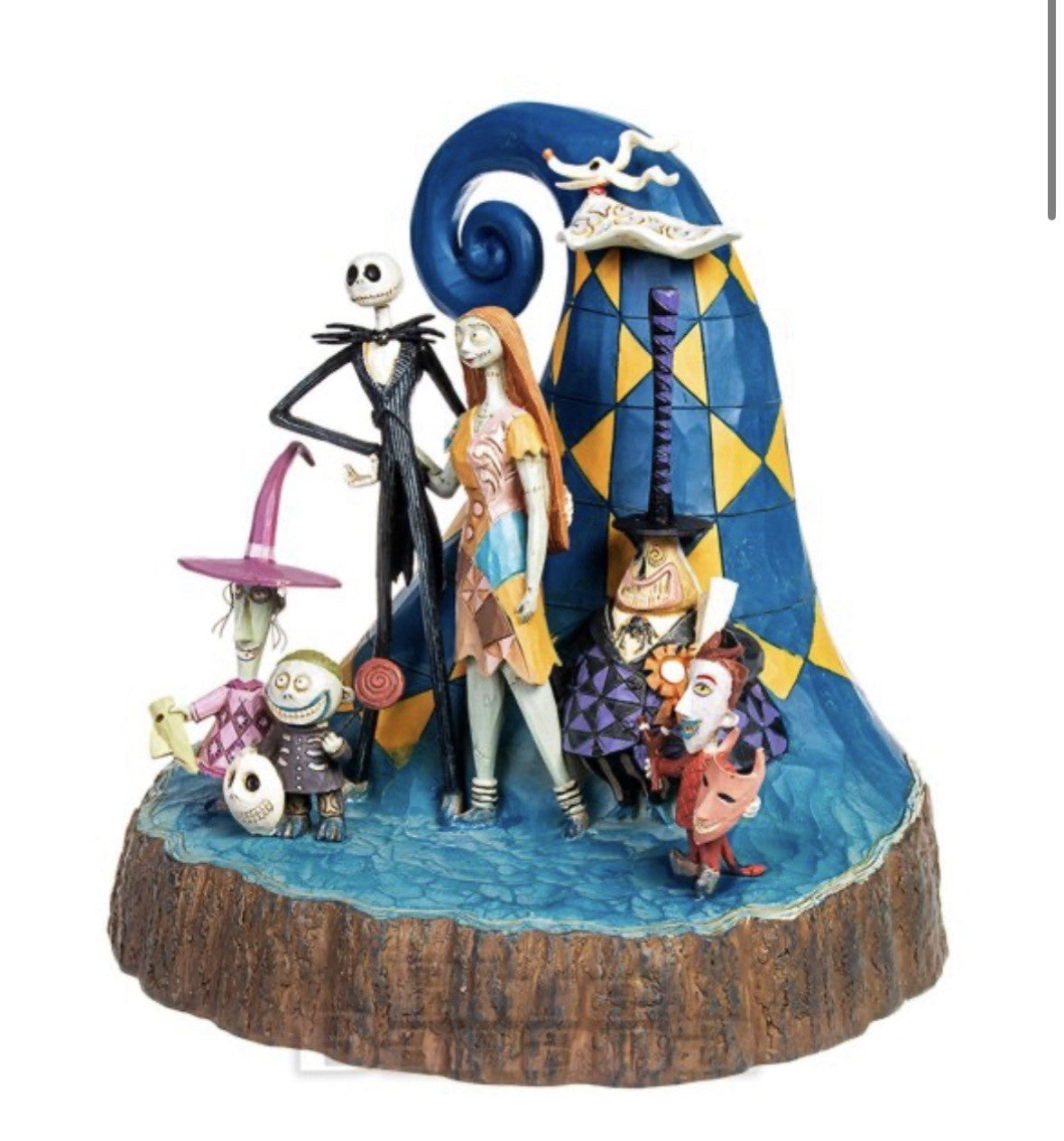 Disney Traditions Jack Sally & Halloween Town Figurine | Jim Shore What a Wonderful Nightmare NBC 20cm 6001287