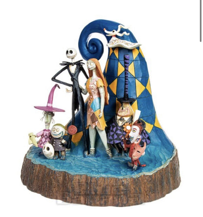 Disney Traditions Jack Sally & Halloween Town Figurine | Jim Shore What a Wonderful Nightmare NBC 20cm 6001287