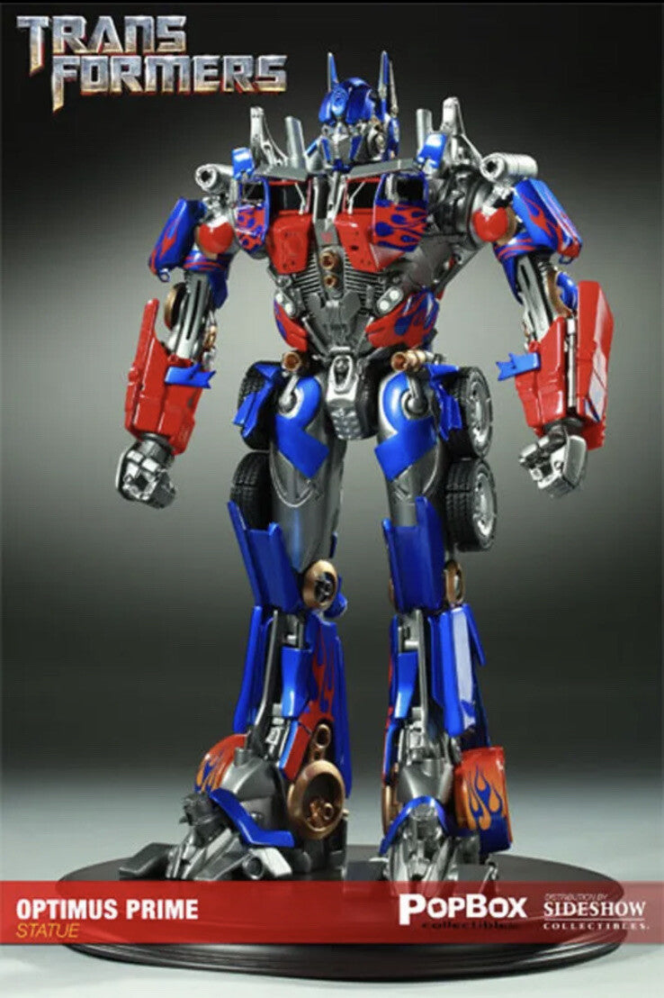 Sideshow Collectibles Transformers Optimus Prime Statue 30cm | Limited Edition Resin Figure Popbox