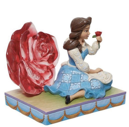 Disney Traditions Beauty & the Beast Belle with Rose Figurine | Jim Shore | 6011924 | New