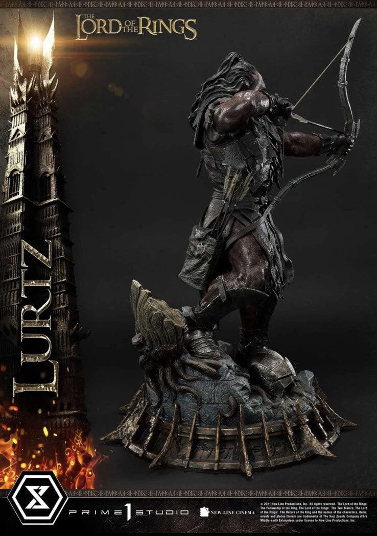 Lord of the Rings Lurtz Uruk-hai 1:4 Scale Collectible Statue | Sideshow Prime 1 Studio Ltd Ed