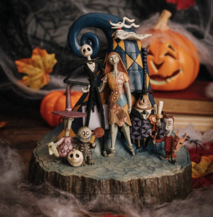 Disney Traditions Jack Sally & Halloween Town Figurine | Jim Shore What a Wonderful Nightmare NBC 20cm 6001287