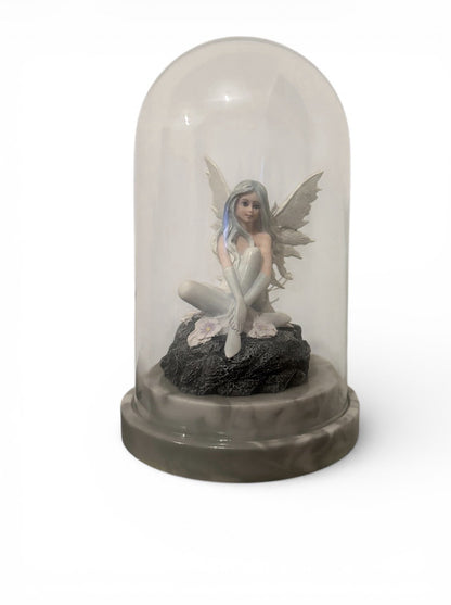Nemesis Now Light Up Fairy Glass Dome 21.5cm | Rare Magical Gift for Her | Enchanting Fantasy Ornament