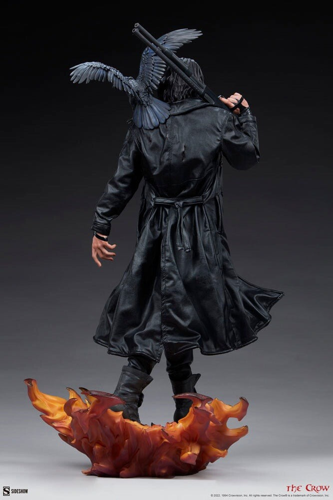 Sideshow The Crow Eric Draven 1:4 Scale Statue | Brandon Lee Premium Format Limited Edition 56cm
