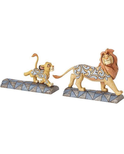 Disney Traditions Simba Timon Pumbaa Carefree Camaraderie Figurine | Jim Shore Lion King Stone Resin