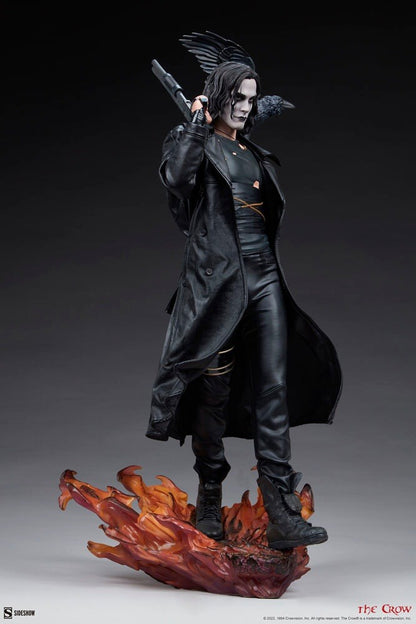Sideshow The Crow Eric Draven 1:4 Scale Statue | Brandon Lee Premium Format Limited Edition 56cm