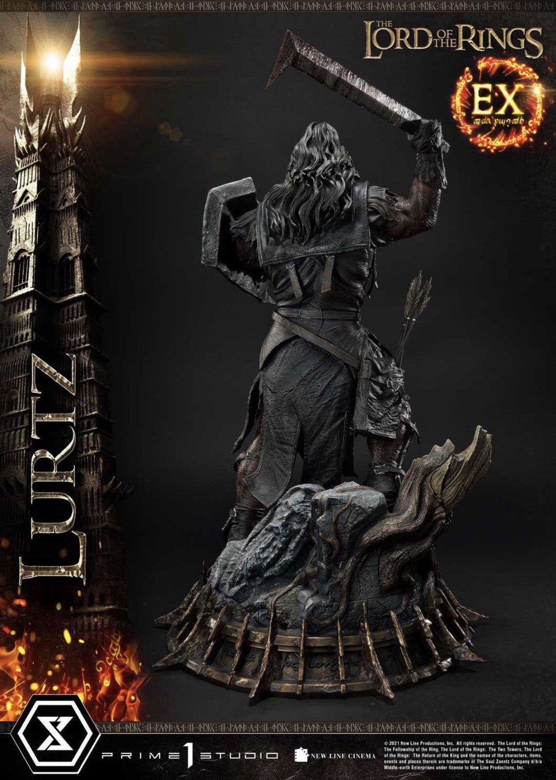 Lurtz Lord of the Rings 1:4 Scale Statue Exclusive | Prime 1 Studio Premium Masterline PMLOTR-06EX