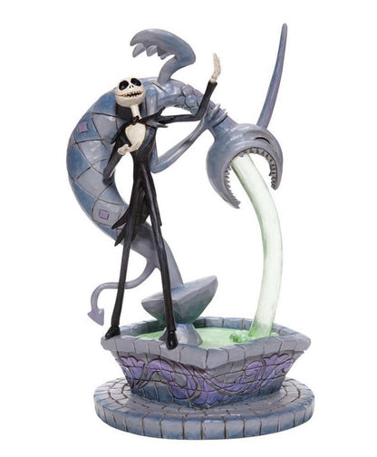 Jack Skellington Soulful Soliloquy Fountain Figurine 24cm | Disney Traditions Jim Shore Nightmare Before Christmas 6007075