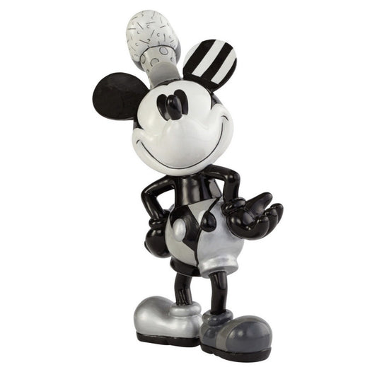 Disney Britto Steamboat Willie Mickey Mouse Figurine | 6015551 | Hand-Painted Resin | New
