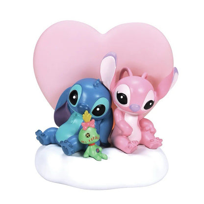 Disney Grand Jester Stitch & Angel Light Up Figurine | 6014914 | New