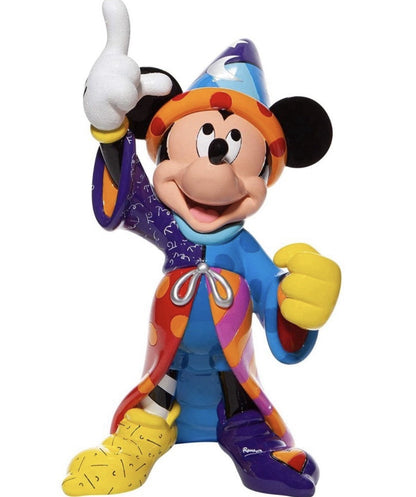 Enesco Disney by Britto Sorcerer Mickey Mouse Figurine | Fantasia 80th Anniversary | 40cm | Hand-Painted Resin
