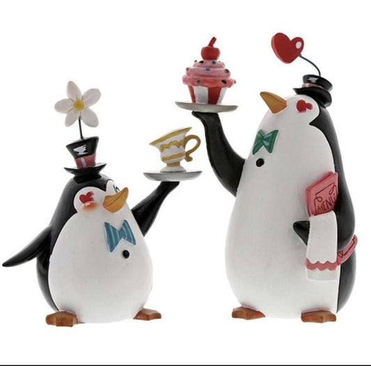 Disney World of Miss Mindy Penguin Waiters Figurine | 6001672 | New