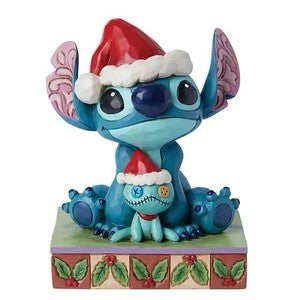 Disney Traditions Christmas Buddies Stitch & Scrump Figurine | Jim Shore | New